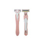 Feather Piany St Shaving Razor For Ladies For Back and Body With 2 Spare Blades Packed (PI-ST)